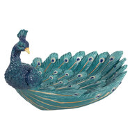 Clayre & Eef | Decoratie schaal Blauw 30x19x16 cm | 6PR5800