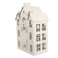 Clayre & Eef | Decoratie Huis Beige 26x16x40 cm | 6Y5930