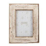 Clayre & Eef | Fotolijst Bruin Beige 16x2x21 cm / 10x15 cm | 2F1295