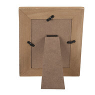 Clayre & Eef | Fotolijst Bruin Beige 16x2x21 cm / 10x15 cm | 2F1295