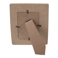 Clayre & Eef | Fotolijst Bruin Wit 21x2x26 cm / 13x18 cm | 2F1297