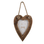 Clayre & Eef | Fotolijst Bruin 15x2x23 cm / 10x15 cm | 2F1298