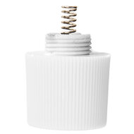 Clayre & Eef | Kaars met LED set van 2 Groen ø 2x25 cm / 2xAAA | 6CA0002DGR