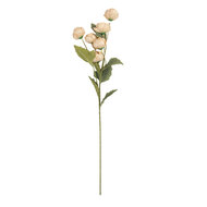 Clayre & Eef | Decoratie tak met bloemen Geel Groen 10x10x63 cm | 6PL0409Y