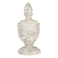 Clayre & Eef | Decoratie Ornament Beige Grijs ø 22x48 cm | 5MG0067