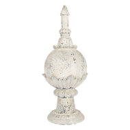 Clayre & Eef | Decoratie Ornament Beige Grijs ø 24x61 cm | 5MG0069