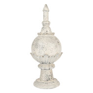 Clayre & Eef | Decoratie Ornament Beige Grijs ø 24x61 cm | 5MG0069