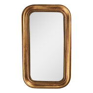 Clayre & Eef | Wandspiegel Goudkleurig 21x2x36 cm | 62S312