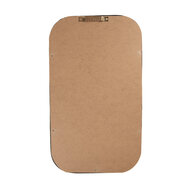 Clayre & Eef | Wandspiegel Goudkleurig 21x2x36 cm | 62S312