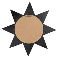 Clayre & Eef | Wandspiegel Bruin ø 27x2 cm | 62S313
