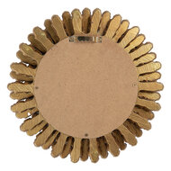 Clayre & Eef | Wandspiegel Goudkleurig ø 20x3 cm | 62S314