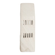 Clayre & Eef | Decoratie Huisje met LED Beige 9x7x24 cm | 6CE2175L
