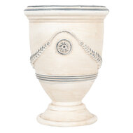 Clayre & Eef | Bloempot Binnen Beige Grijs ø 23x31 cm | 6MG0121