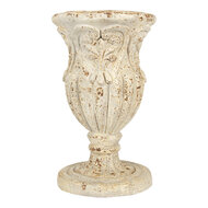 Clayre & Eef | Bloempot Binnen Beige Bruin ø 27x43 cm | 6MG0122