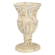 Clayre & Eef | Bloempot Binnen Beige Bruin ø 27x43 cm | 6MG0122