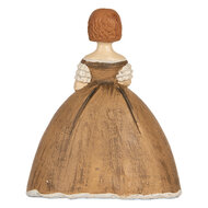 Clayre & Eef | Sieradendoos Dame Bruin Beige 16x11x20 cm | 6PR5558