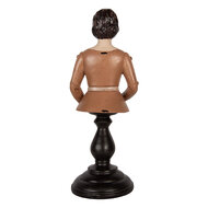 Clayre & Eef | Decoratie Vrouw Beige Bruin 16x15x40 cm | 6PR5561