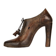 Clayre & Eef | Decoratie Schoen Bruin 21x7x17 cm | 6PR5567
