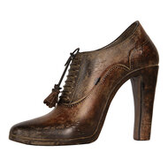 Clayre & Eef | Decoratie Schoen Bruin 21x7x17 cm | 6PR5567