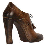 Clayre & Eef | Decoratie Schoen Bruin 21x7x17 cm | 6PR5567