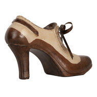 Clayre & Eef | Decoratie Schoen Beige Bruin 19x7x12 cm | 6PR5570