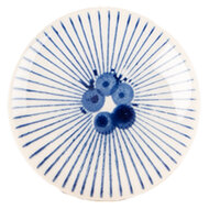 Clayre & Eef | Deurknop Beige Blauw ø 4x3 cm / S3 cm | 66280
