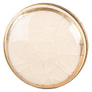 Clayre & Eef | Deurknop Beige Goudkleurig ø 3x3 cm / S3 cm | 66281W