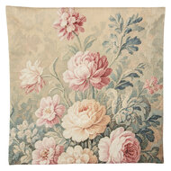 Clayre & Eef | Kussenhoes Beige Roze 45x45 cm | CPA23