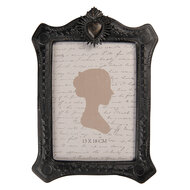 Clayre & Eef | Fotolijst Zwart 18x3x25 cm / 13x18 cm | 2F1239