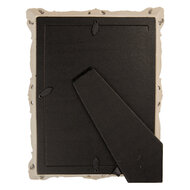 Clayre &amp; Eef   | Fotolijst Blauw Wit 18x3x23 cm / 13x18 cm | 2F1355M