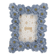 Clayre &amp; Eef   | Fotolijst Blauw Groen 19x3x25 cm / 10x15 cm | 2F1366S