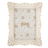 Clayre &amp; Eef   | Fotolijst Wit 19x2x24 cm / 13x18 cm | 2F1371M