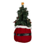 Clayre &amp; Eef   | Decoratie Kertboom met LED Rood &oslash; 30x70 cm / 3xAA | 50829