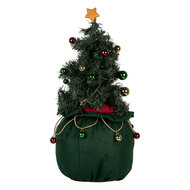 Clayre &amp; Eef   | Decoratie Kertboom met LED Groen &oslash; 30x68 cm / 3xAA | 50830