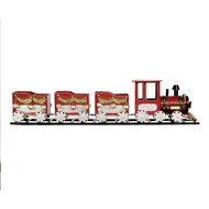 Clayre &amp; Eef   | Decoratie Trein Rood 58x12x14 cm | 5Y1299