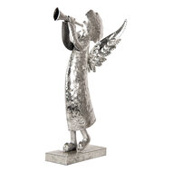 Clayre &amp; Eef   | Decoratie Engel Zilverkleurig 30x15x50 cm | 5Y1300