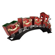 Clayre &amp; Eef   | Decoratie Trein Rood 108x18x44 cm | 5Y1303