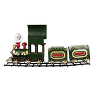 Clayre &amp; Eef   | Decoratie Trein Groen 77x15x31 cm | 5Y1309