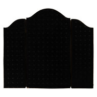 Clayre &amp; Eef   | Wandspiegel Zwart Goudkleurig 38x2x34 cm | 62S317