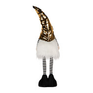 Clayre &amp; Eef   | Decoratie Beeld Kabouter met LED Goudkleurig 8x12x56 cm | 66327
