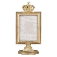Clayre & Eef | Fotolijst Goudkleurig 9x6x17 cm / 7x9 cm | 2F1242