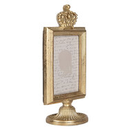 Clayre & Eef | Fotolijst Goudkleurig 9x6x17 cm / 7x9 cm | 2F1242
