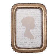 Clayre &amp; Eef   | Fotolijst Beige Bruin 14x2x19 cm / 10x15 cm | 2F1335