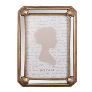 Clayre &amp; Eef   | Fotolijst Goudkleurig 13x2x18 cm / 10x15 cm | 2F1342