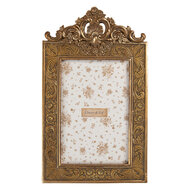 Clayre & Eef | Fotolijst Goudkleurig 14x2x24 cm / 10x15 cm | 2F1349S