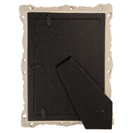 Clayre &amp; Eef   | Fotolijst Blauw Wit 16x3x21 cm / 10x15 cm | 2F1355S
