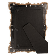 Clayre & Eef | Fotolijst Goudkleurig Grijs 17x2x22 cm / 10x15 cm | 2F1373