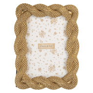 Clayre & Eef | Fotolijst Goudkleurig 14x2x19 cm / 10x15 cm | 2F1374S