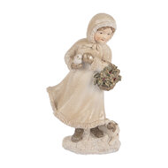 Clayre &amp; Eef   | Decoratie Kind Beige Bruin 10x7x17 cm | 6PR5531