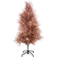 Dekoratief | Decoratieboom 'Royal Feathers', mauve, 211 LED, 150cm | A255927